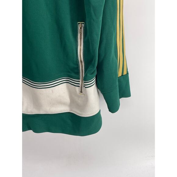 Adidas Trefoil full zip mock neck track jacket sz M - Picture 4 of 10